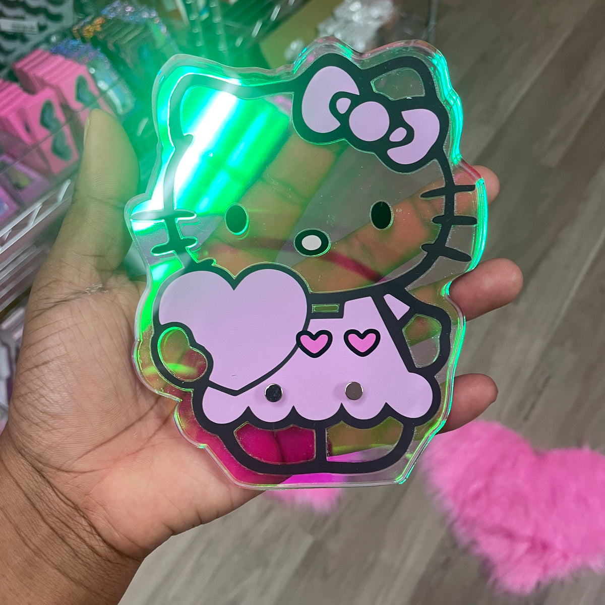 Clear Hello Kitty Heart Lash Pallet – CandyGirlLashedMe