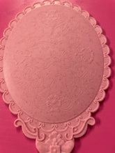 Load image into Gallery viewer, Vintage Look Pink Handheld Mirror