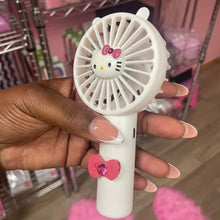 Load image into Gallery viewer, Hello Kitty Mini Fan