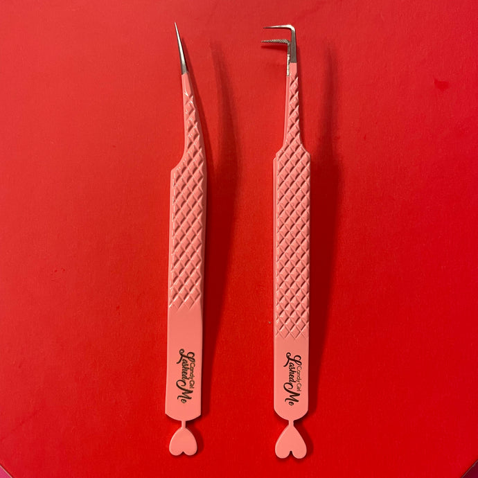 Valentine's Heart-Shaped Tweezer Set