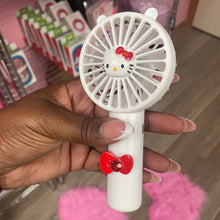 Load image into Gallery viewer, Hello Kitty Mini Fan