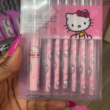 Load image into Gallery viewer, Hello Kitty 7 Piece Makeup Brush Set