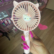 Load image into Gallery viewer, Hello Kitty LED Fan