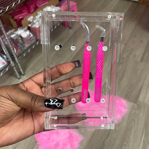 Acrylic Tweezer Case