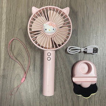 Load image into Gallery viewer, Hello Kitty LED Fan