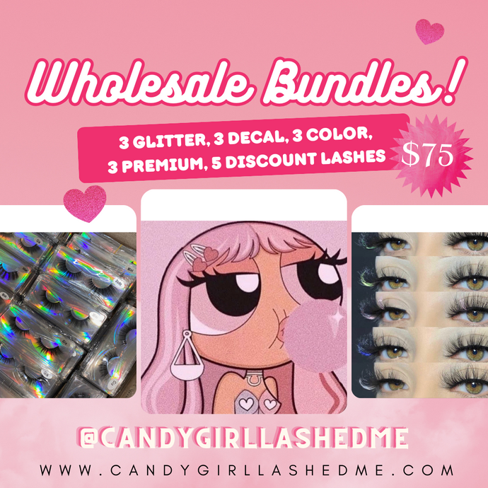 Wholesale Mix Bundle: Color, Glitter, Decal, Premium, & Discount