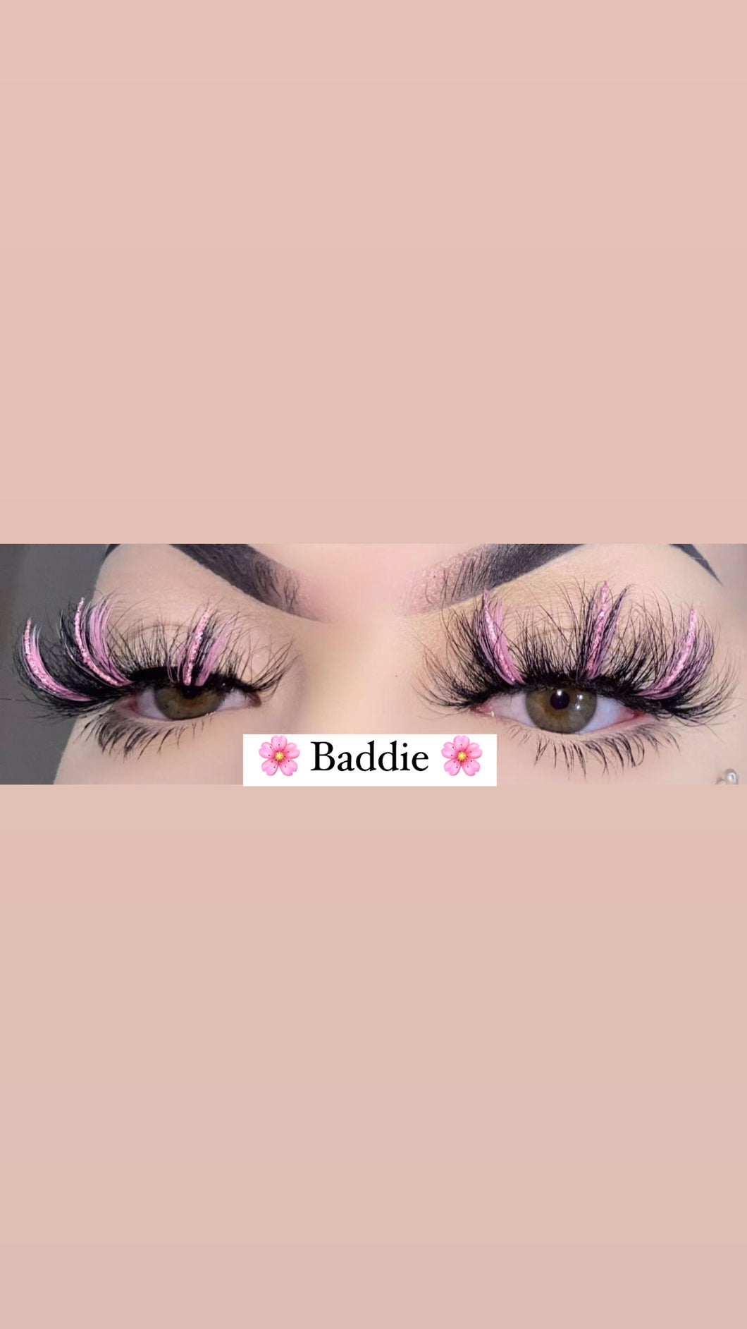 Baddie - Pink Glitter