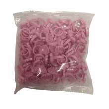 Load image into Gallery viewer, 100pcs Heart Shaped Glue Rings - 2 Colors