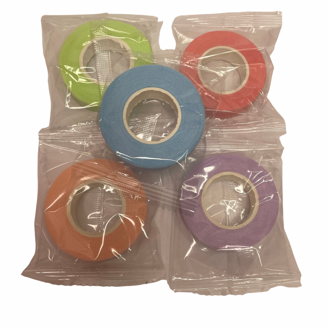 5 Pack Multi-Colored Lash Tape